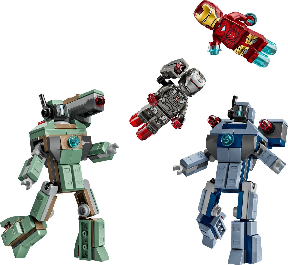 76320 Iron Man & War Machine vs. Hammer Drones
