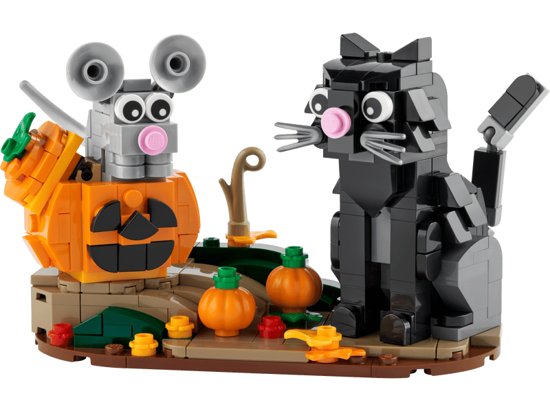 40570 Halloween Cat & Mouse - CERTIFIED