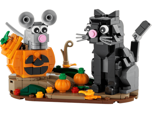 40570 Halloween Cat & Mouse - CERTIFIED