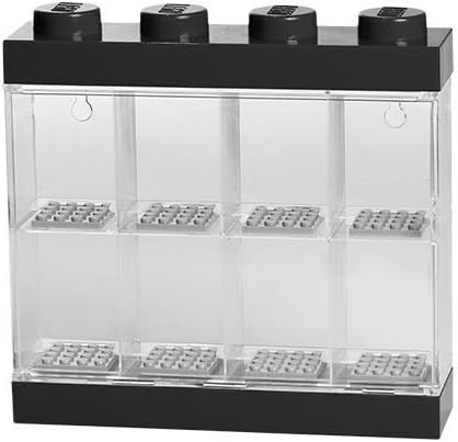 Minifigure Display Case 8 Black