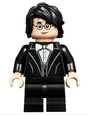 Harry Potter - Black Suit, White Bow Tie, Medium Legs