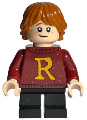 Ron Weasley - Dark Red Letter "R" Sweater