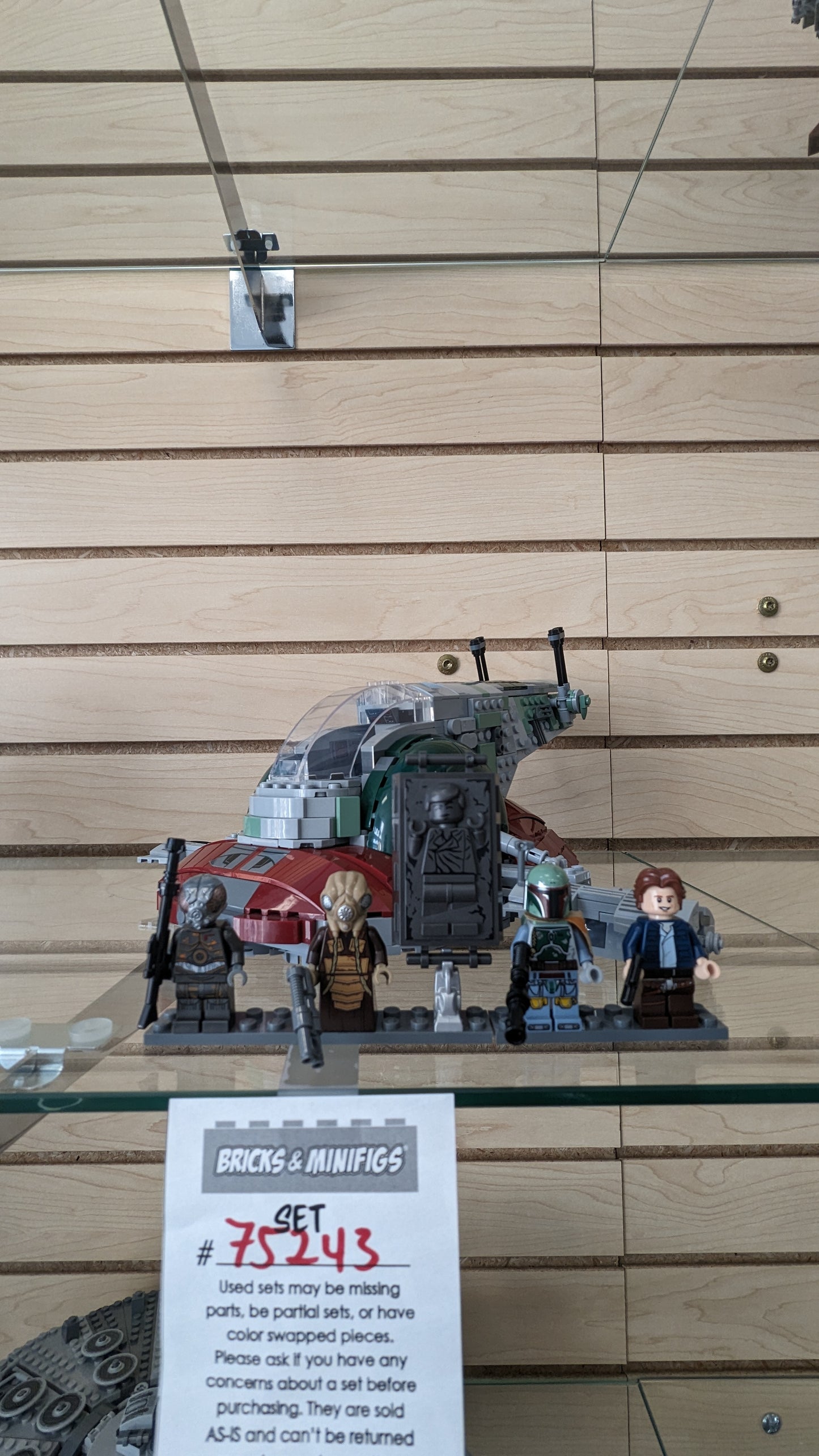 75243 Slave 1 20th Anniversary Edition - USED